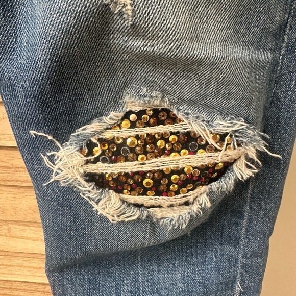 The Tomcat Pray for Hidden Gems with Jeweled Patches Knee - Picture 8 of 12